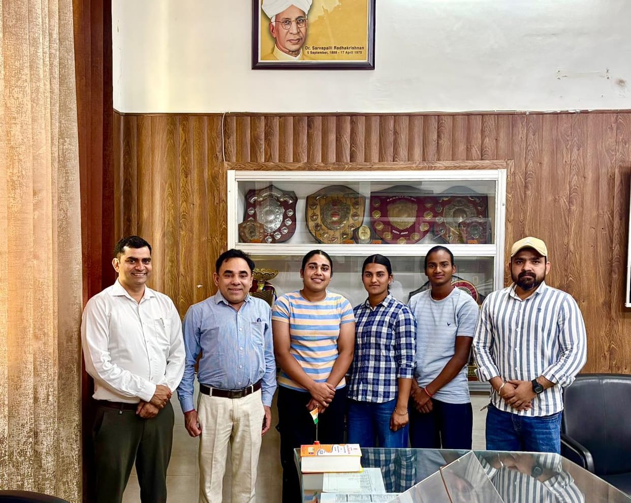 kabaddi players honoured