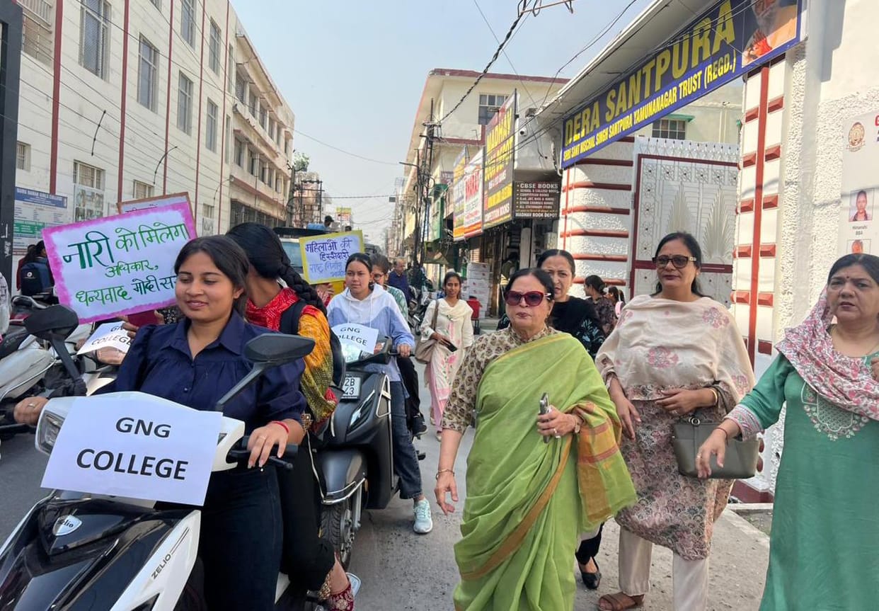 Expressed gratitude to the Prime Minister by taking out a rally