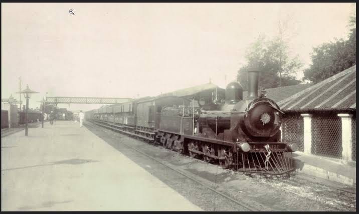 The first train arrived in the district 153 years ago.