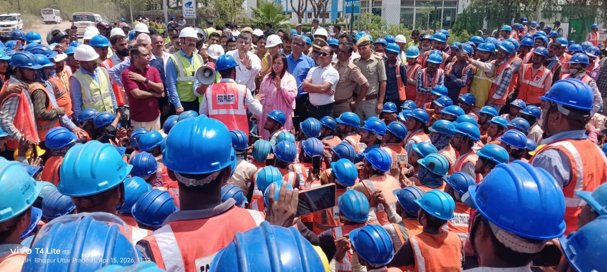 Workers stage protest at Bara Power Plant over salary discrepancy