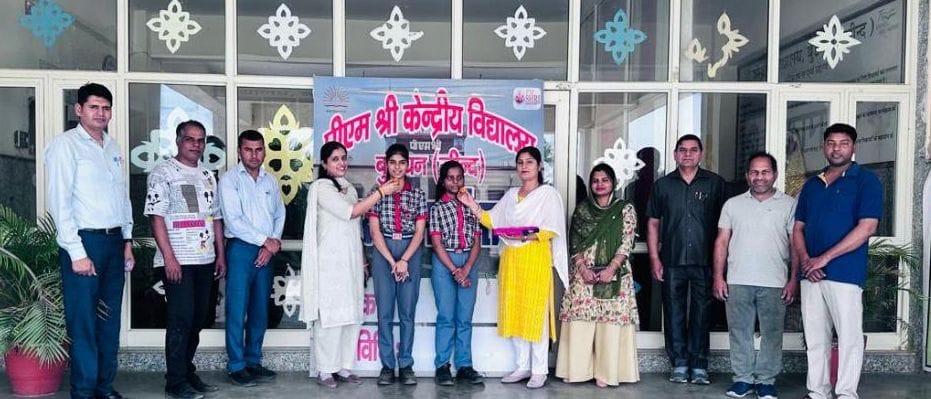 Jainish of PM Shri Vidyalaya secured 94.8 percent marks.
