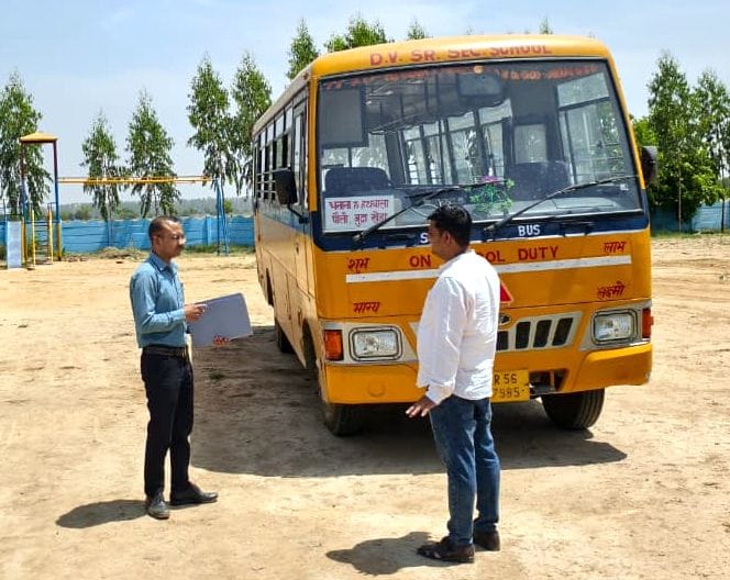 RTA Inspects Arrangements of 11 Buses from 5 Private Schools
