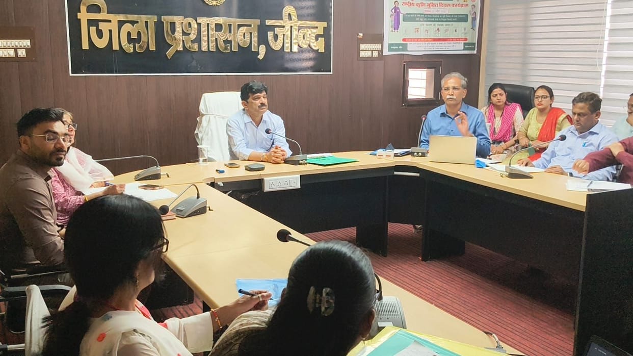 A meeting of the District-Level Task Force was held on Thursday in the auditorium of the Mini Secretariat.