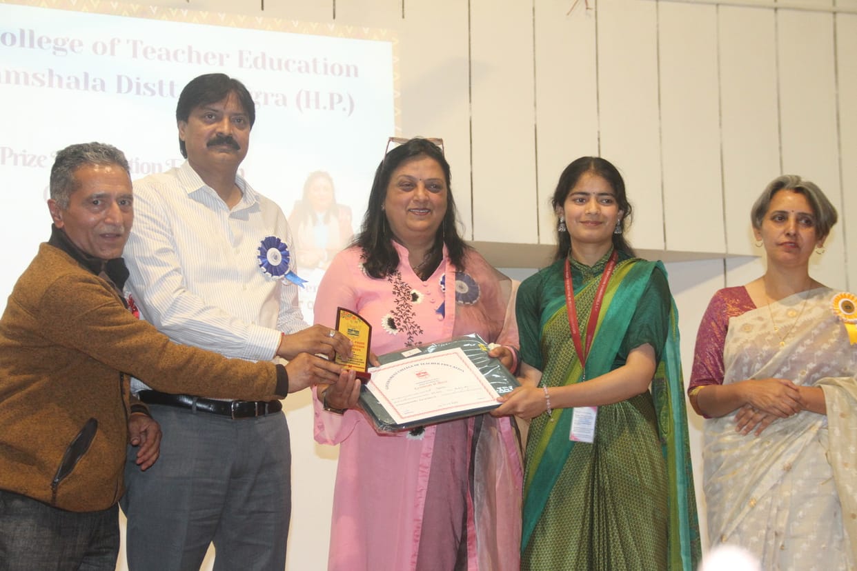 Awards distributed to trainees at B.Ed. College, Dharamshala