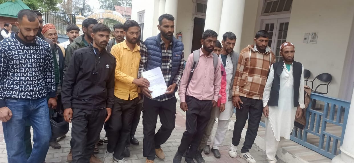 Memorandum Submitted to Deputy Commissioner Demanding a Road