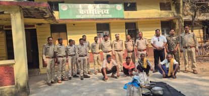 Saved the Chital from Dogs But Then Killed and Ate It Themselves Forest Department Team Sends 5 Accused to Ja