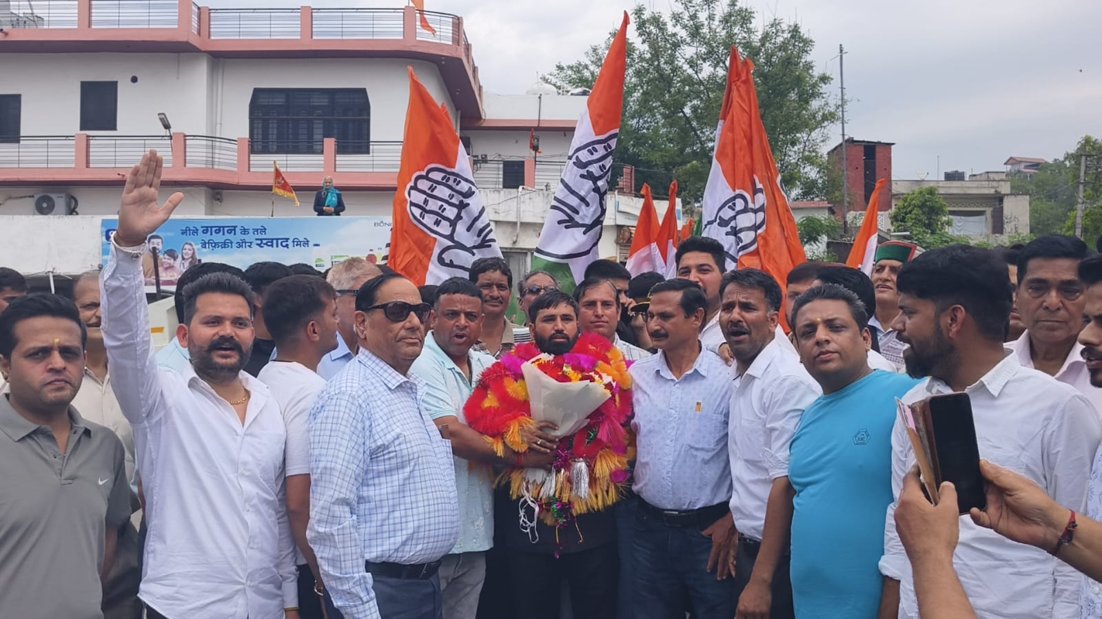 Gratitude rally held in Bilaspur on becoming Himkofed Director