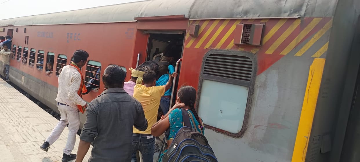 Summer holidays and wedding season have increased the rush, even special trains are full.