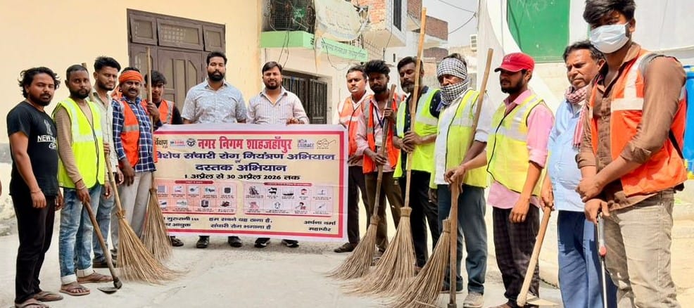 Communicable Disease Control Campaign Conducted in Lodhipur Ward