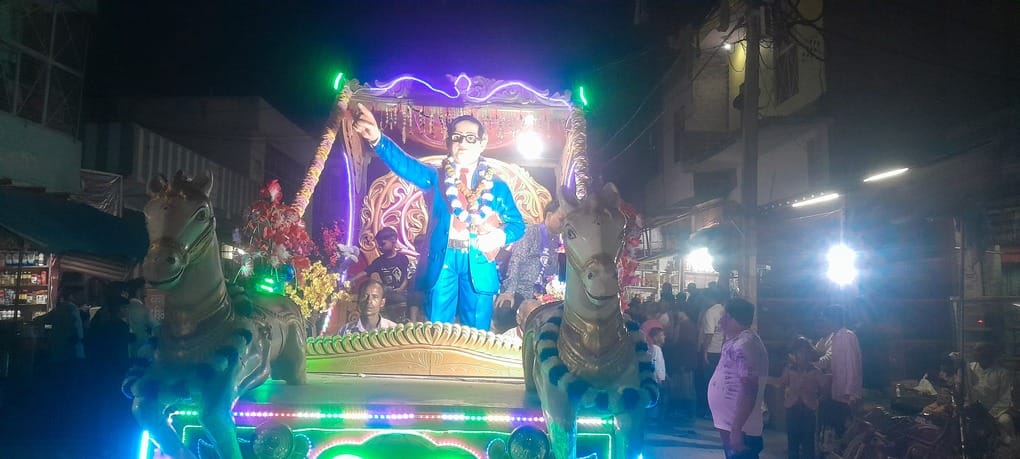 Dr. Ambedkar procession taken out with great pomp