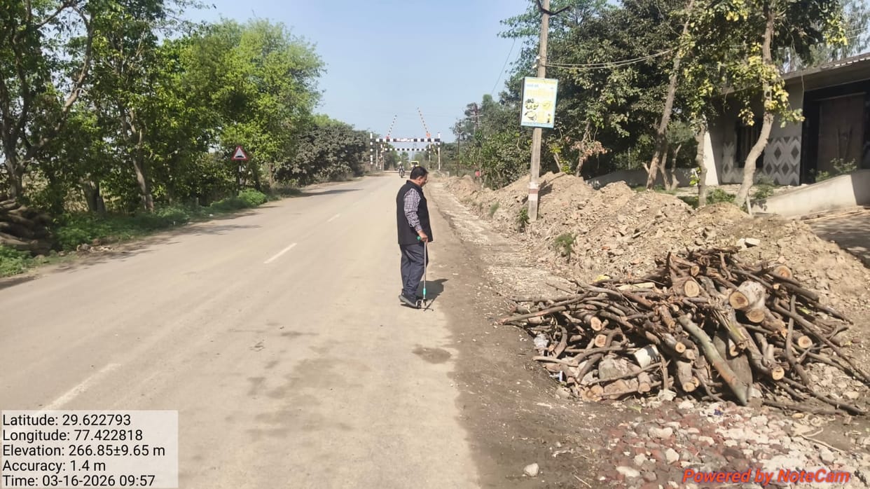 Now the construction of roads has come to a standstill.