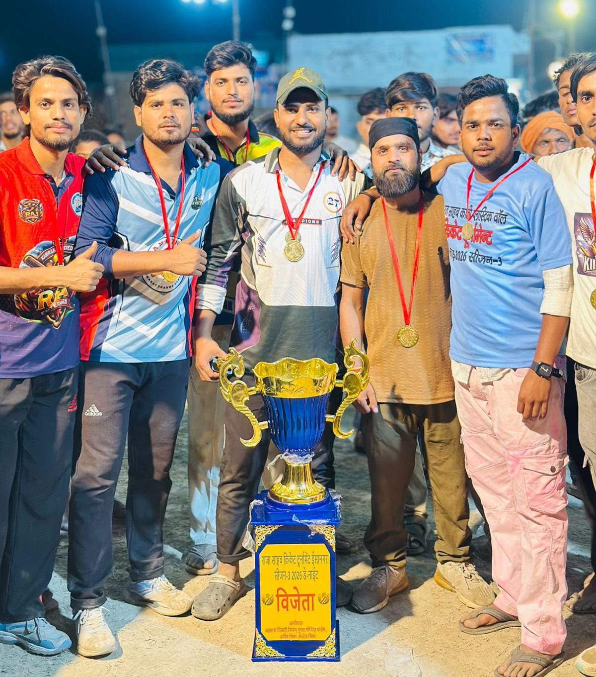 Naushad's half-century makes Lala Maiku Jewellers Club champions