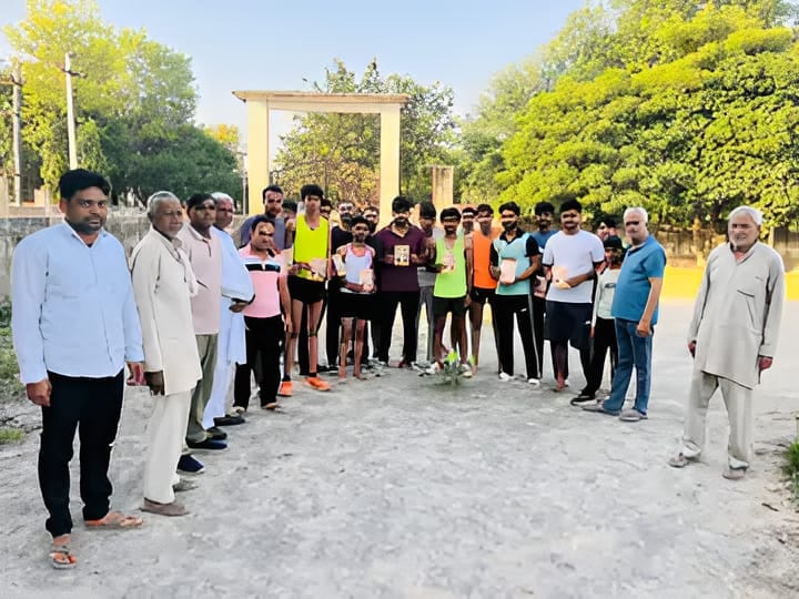 Karan Yadav secured first place in the race.