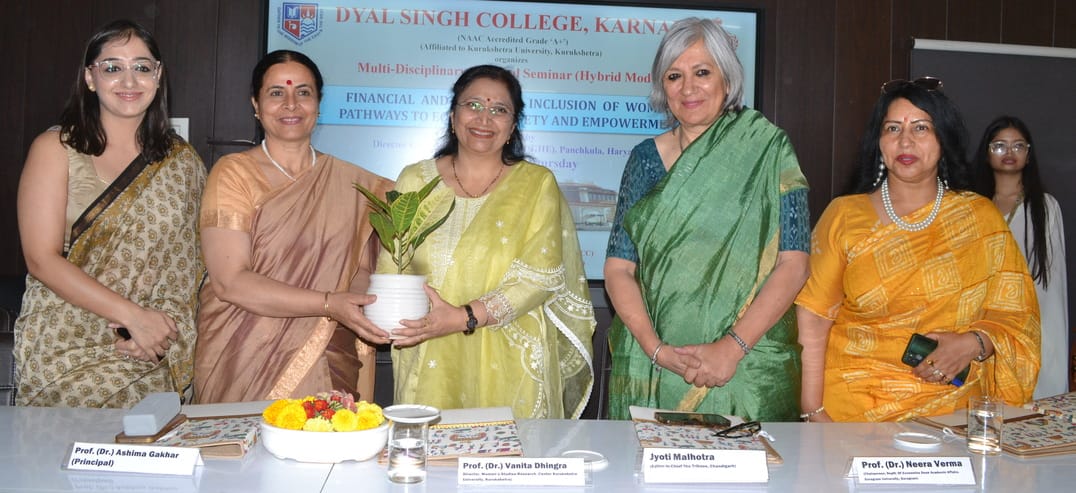 Seminar on Financial and Political Inclusion of Women