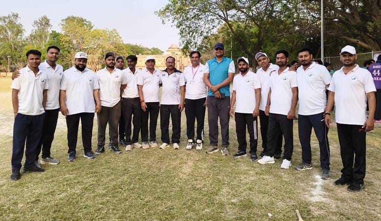 Four matches were played at BHU, with teams scoring between 35 and 143 runs in 10 overs.