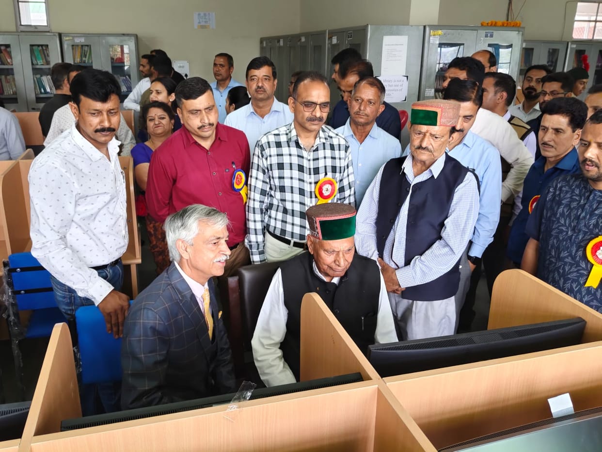 Digital library gift to students in Baijnath College
