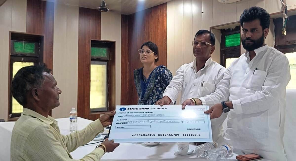 19 farmers compensated for losses due to hailstorm and rain
