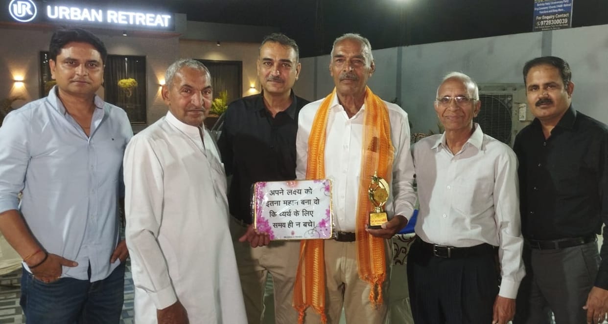 Athlete Parmanand Malik honored on his 80th birthday