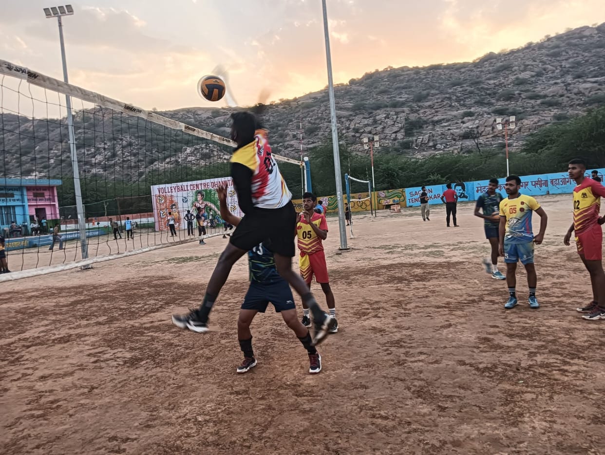 Volleyball Players Honing Their Skills Through Training with the Army