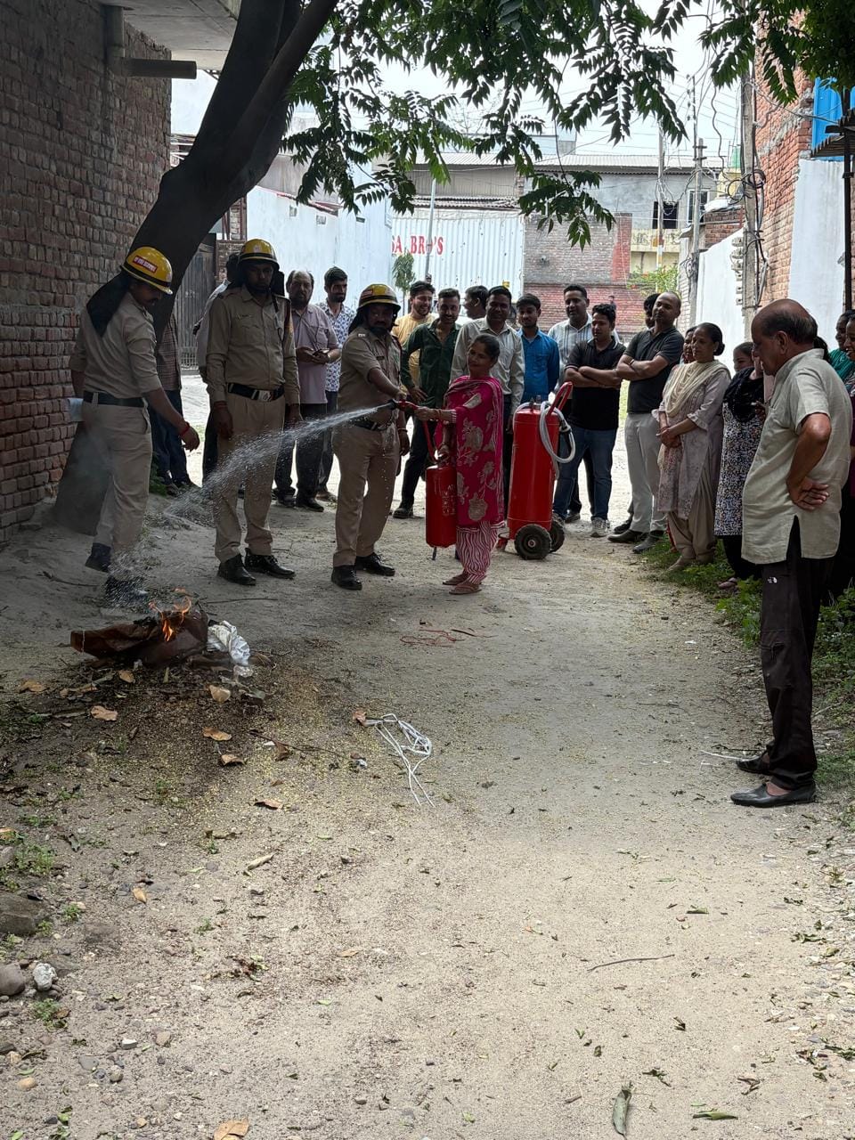 Information given about fire safety in Tahliwal