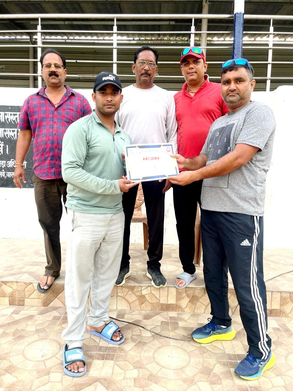 T20 Cricket Engineers Win After Scoring 165 Runs off 76 Balls Vijay Steals Show with 66-Run Knock off