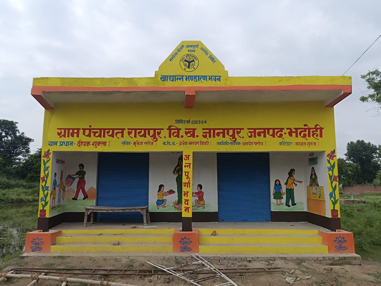 Annapurna buildings will be built in 36 villages, one and a half crore released