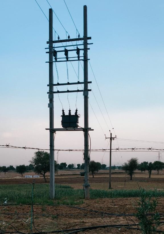 The fields are empty after harvesting, now the corporation will start the fourth phase of electricity tubewell connection