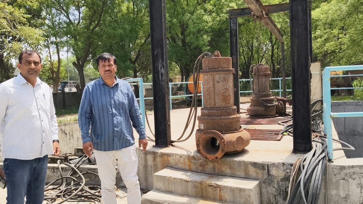 Disposal of Mini Secretariat stalled in rain, five out of eight motors damaged