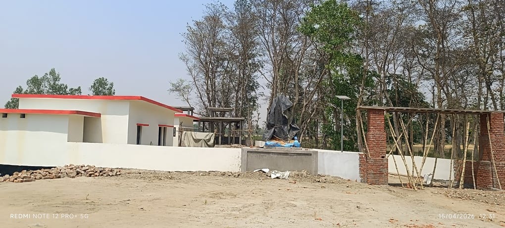 Construction of Muktidham in Sirsiya Gains Momentum