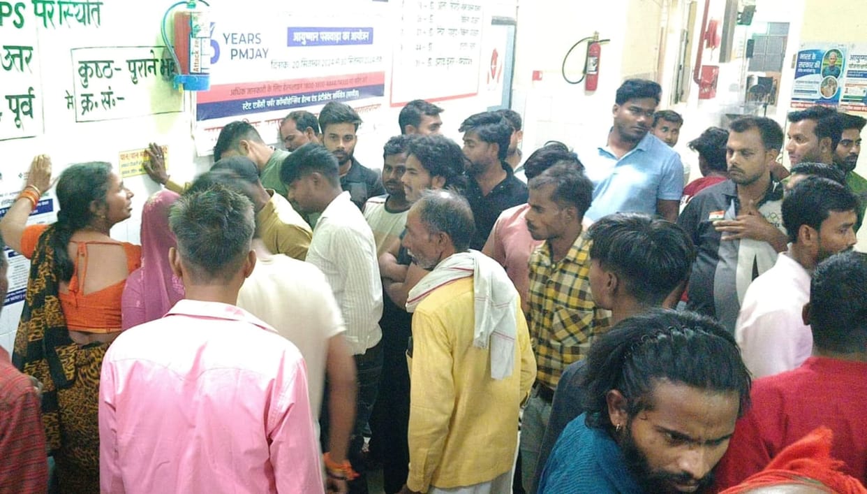 Two bikes collided with stray animals, two including a teenager died