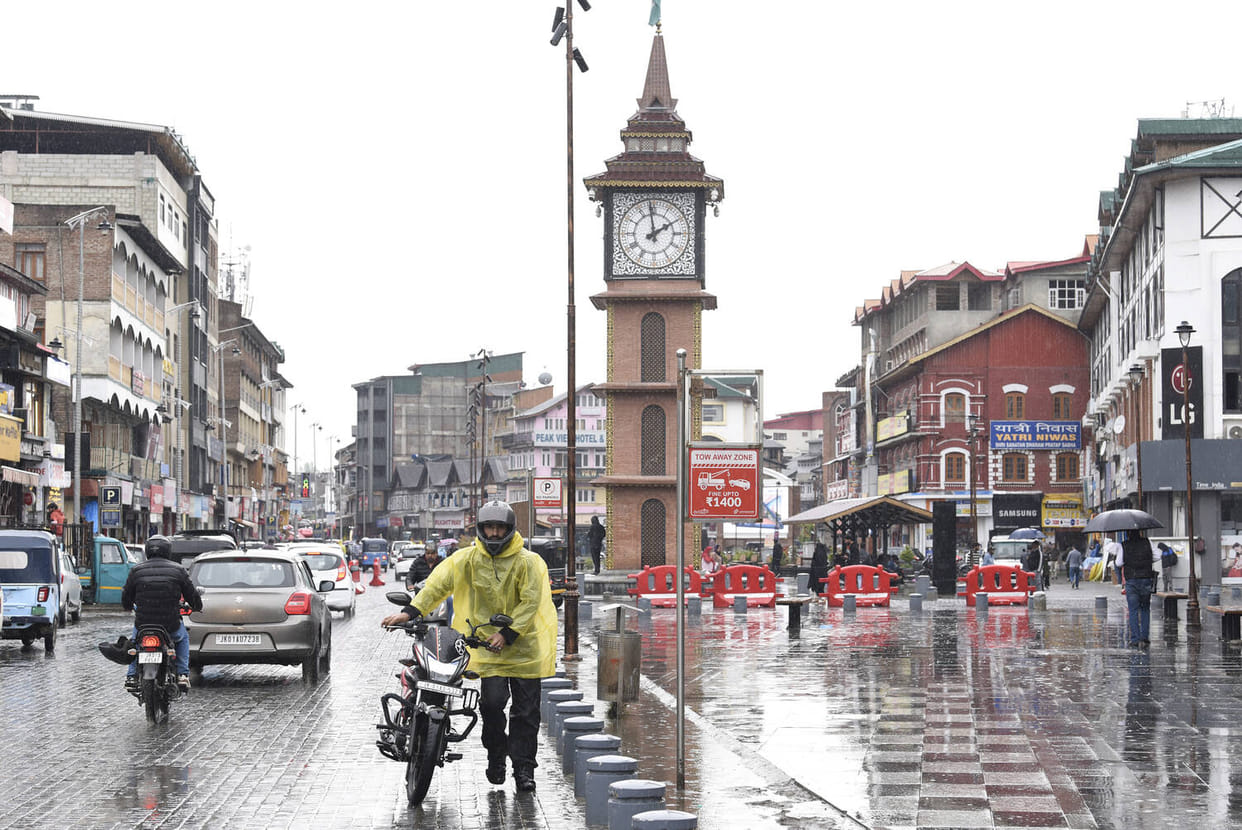 Srinagar, Weather, Rain, Snowfall