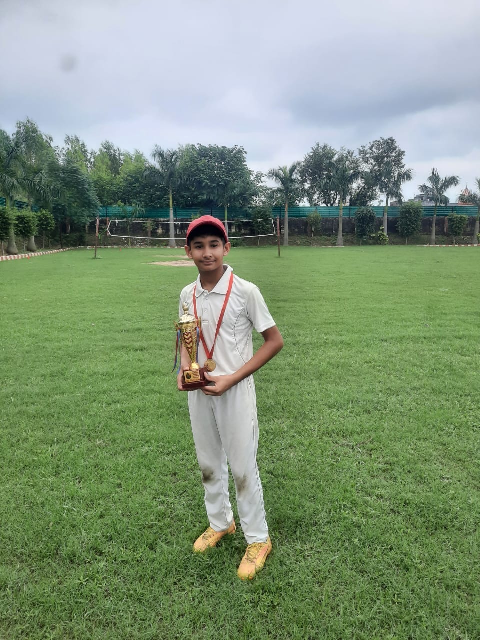 Won cricket trophies at the state level within two years