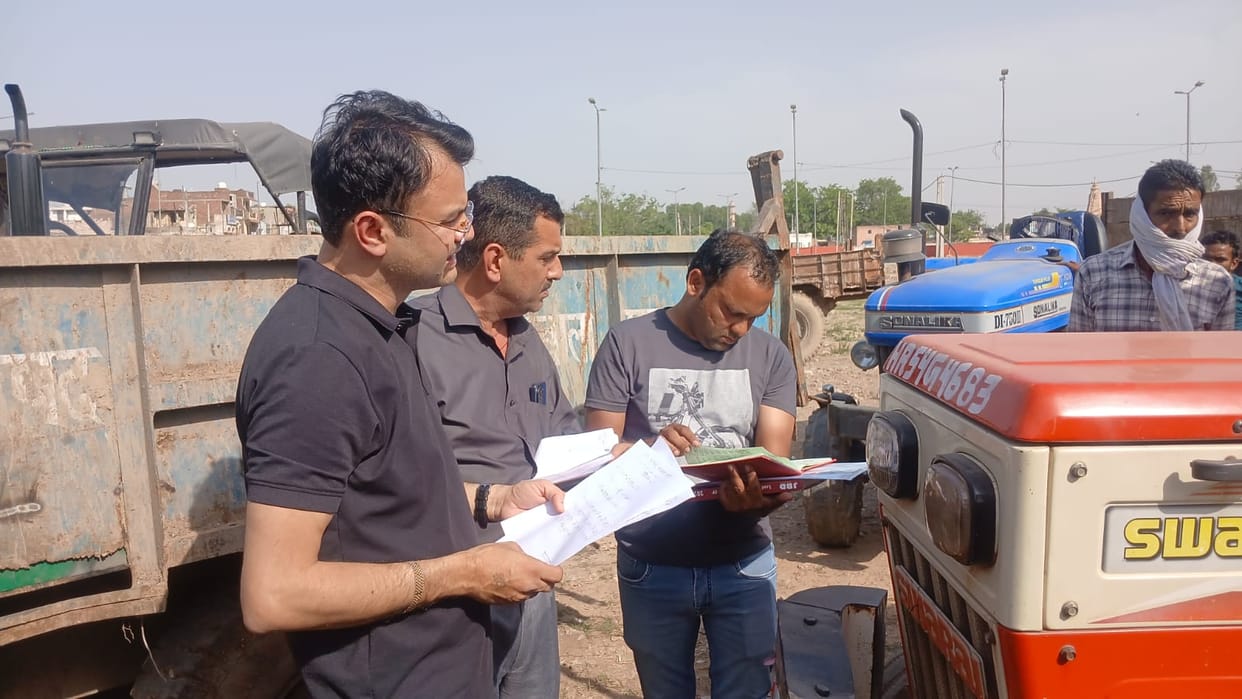 25 Tractors Running on Paper; Only 13 Found on the Ground