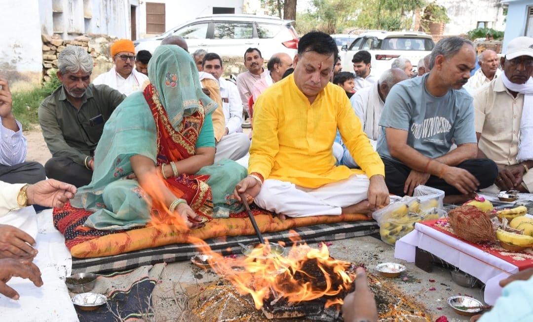 Parashurama Jayanti Celebrated with a Havan Yajna