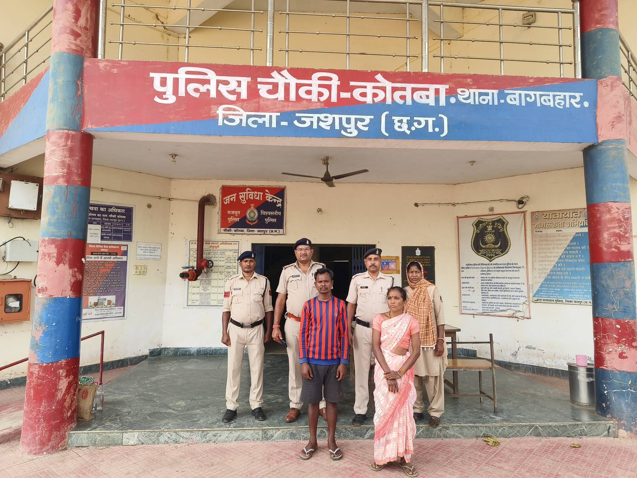 फोटो : जीजा की पिटाई कर हत्या करने के आरोप में साला और साले की भाभी पुलिस गिरफ्त में