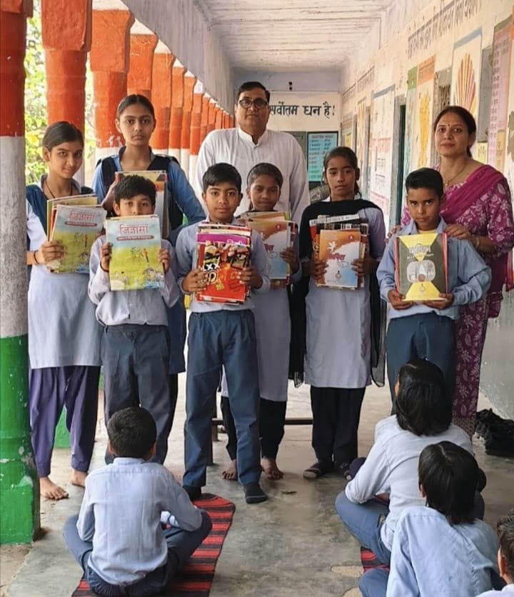 Many children are still waiting for books.