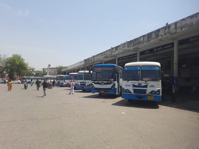 Sonipat-Narnaul roadways bus will now run half an hour earlier