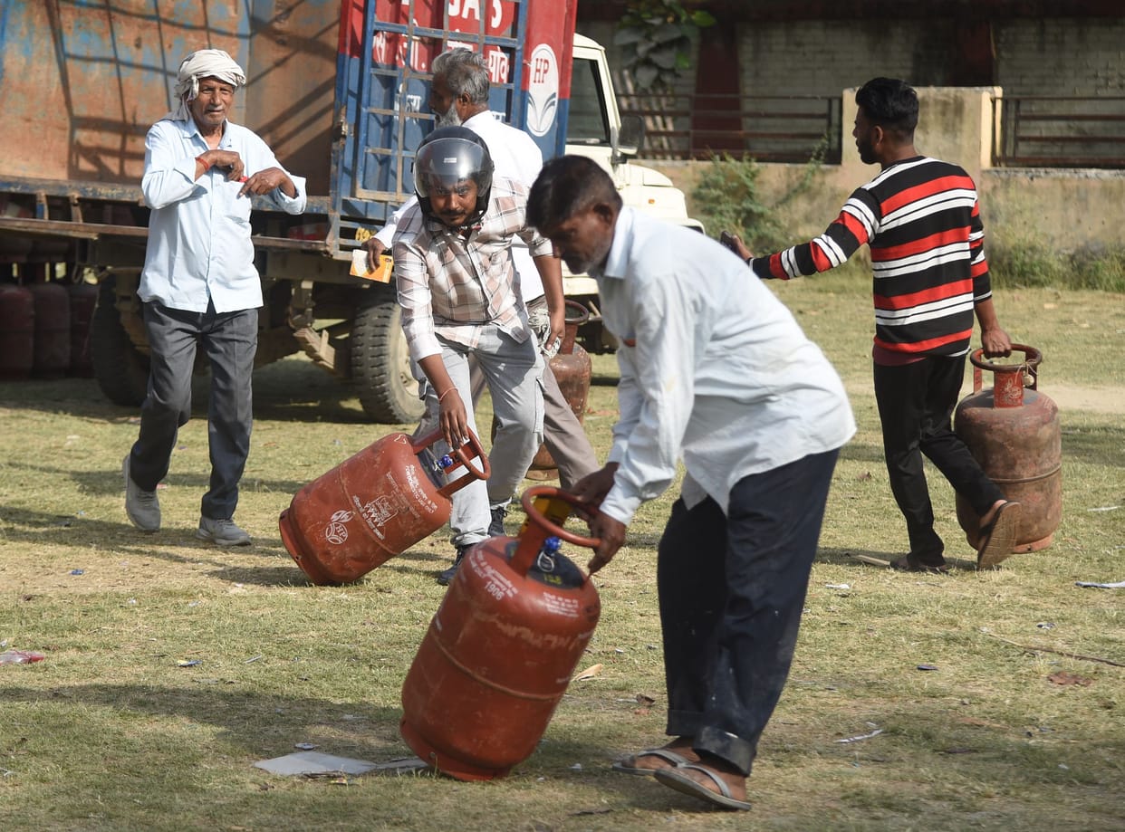 Gas shortage eased, catering businesses get relief