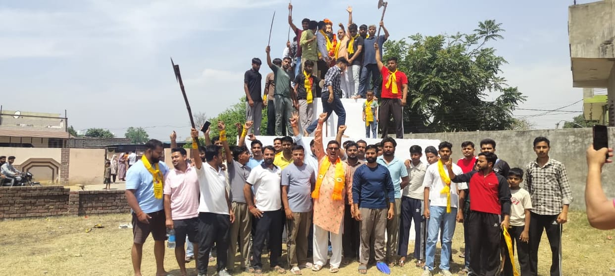 Took a pledge to follow the ideals of Lord Parashurama