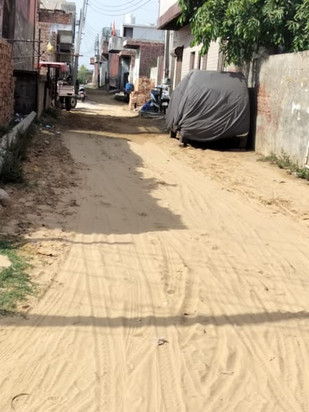 Even after 15 years, the face of Ward-2 in Sampla remains unchanged.