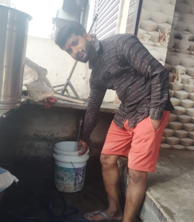 Relief as Water Supply Resumes