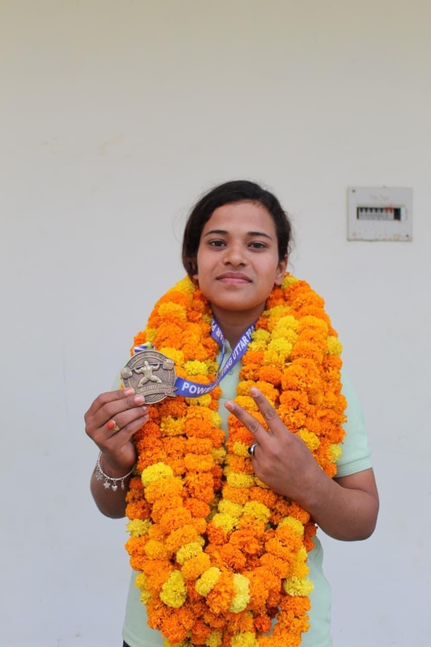 Jyoti Yadav selected in the national powerlifting team