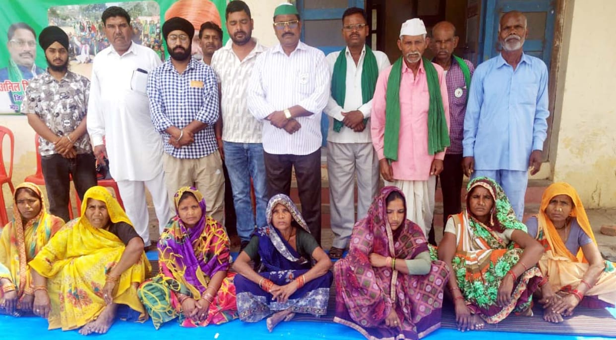 BKU Activists Outraged Over Improper Wheat Procurement at Mandi Centers