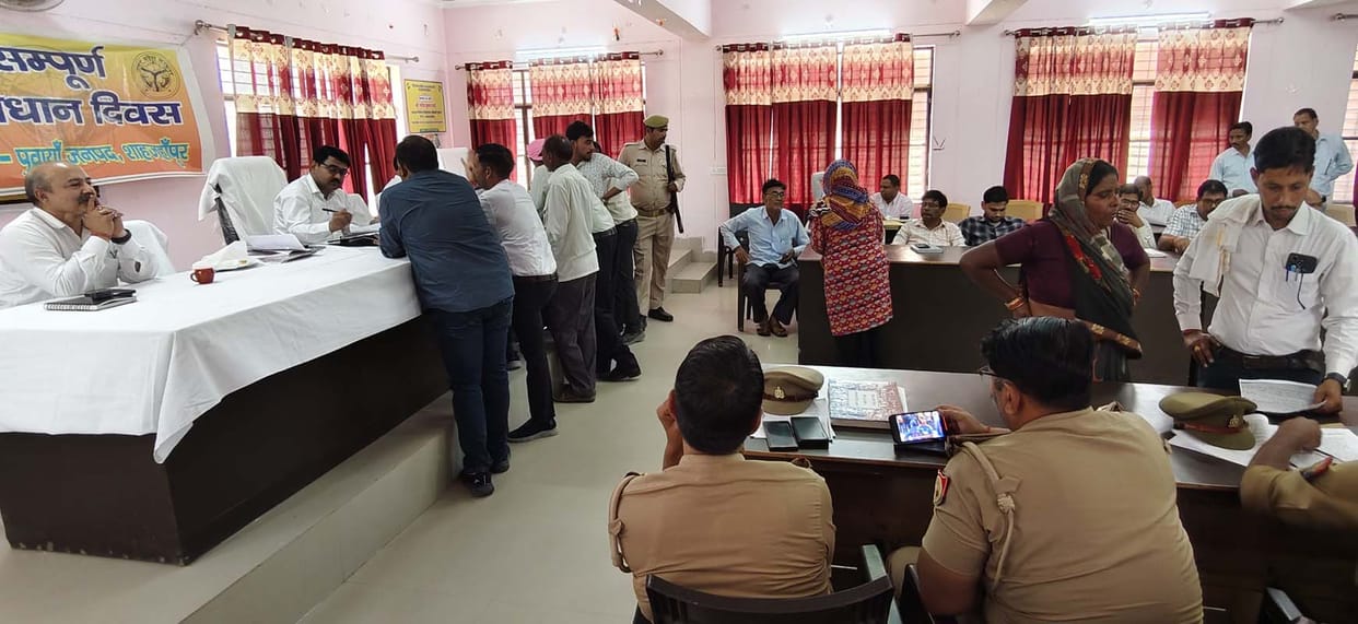 Samadhan Diwas: Nandlal Sits on Dharna After Three Years of No Hearing