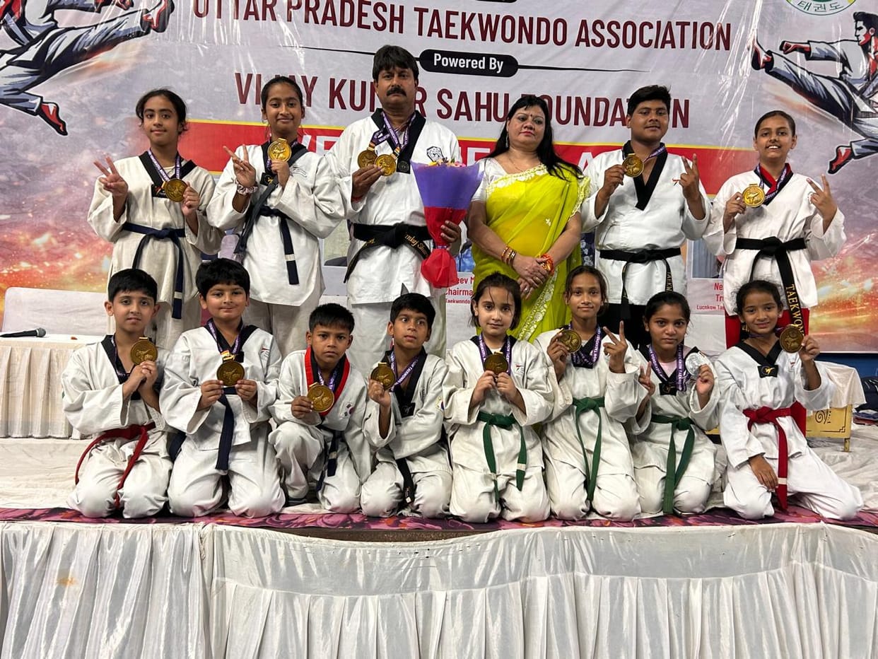 Taj city's stars shine in Taekwondo Championship, win 21 medals