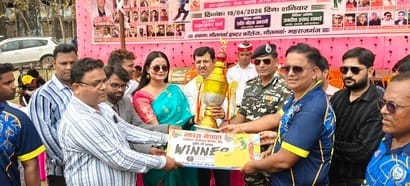 Indian media team players dominated the friendly cricket match