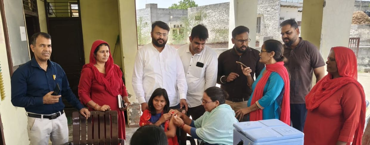 Over 100 women in the district received the HPV vaccination.