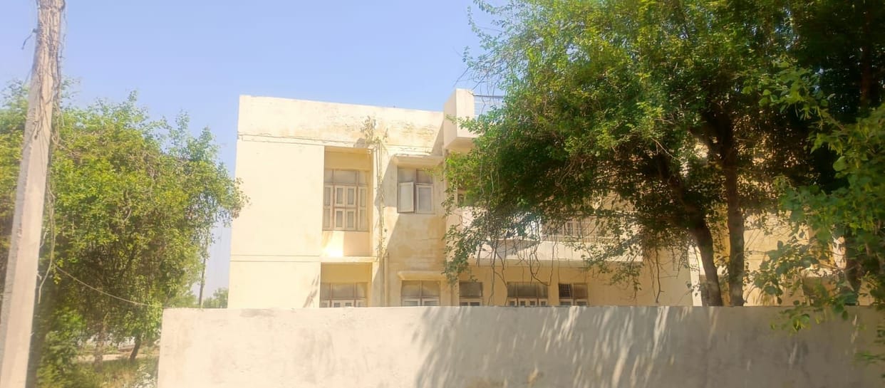 Instead of genuine repairs, mere formalities are being carried out at the Julana Community Health Centre.