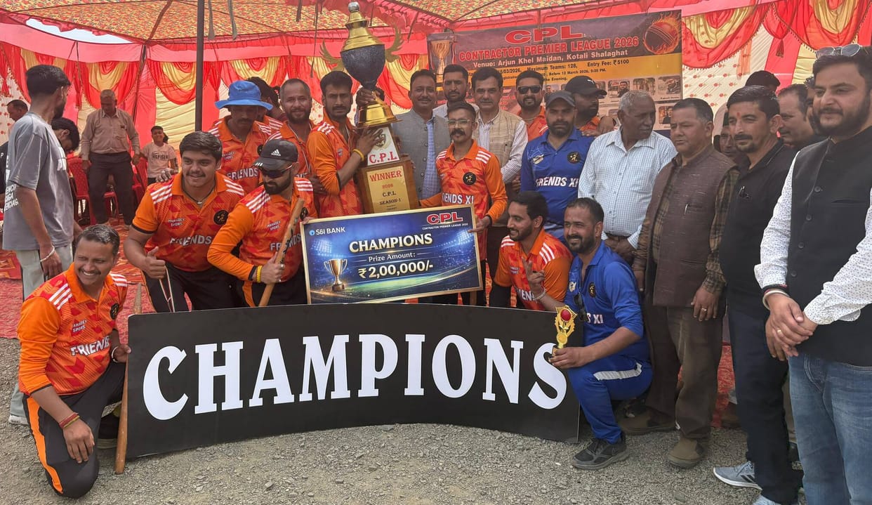 Friends XI team became the champion of CPL Cricket League