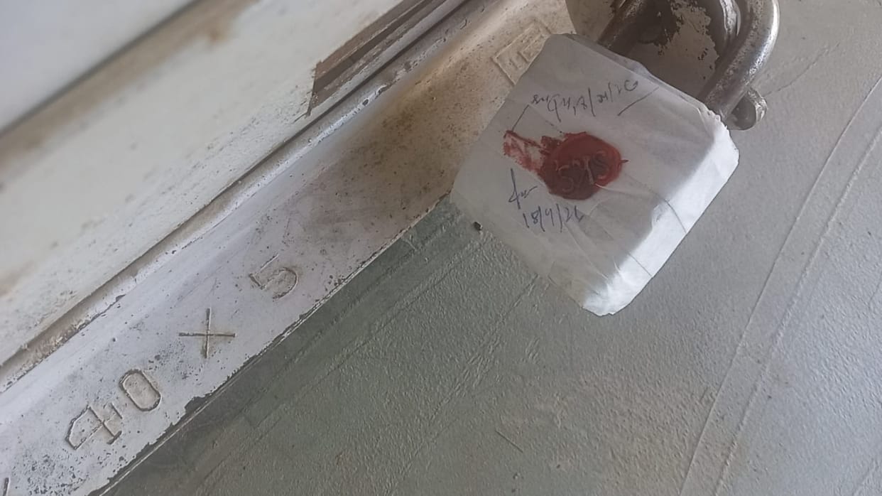 Medicines found without permission at medical store, sealed